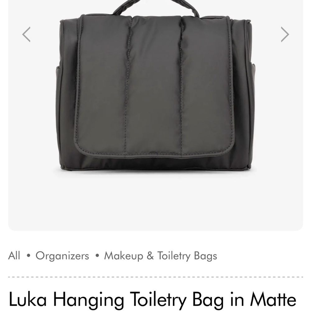 Calpak Luka Hanging Toiletry Bag NWT